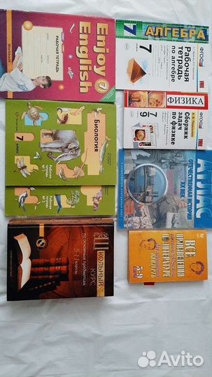 Рабочие тетради 7 класс