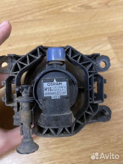 Противотуманные фары на renoult fluence