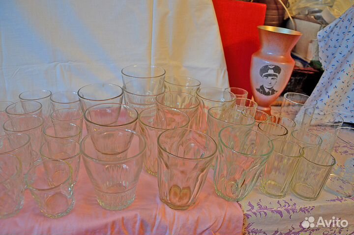 Стопки, фужеры, стаканы СССР