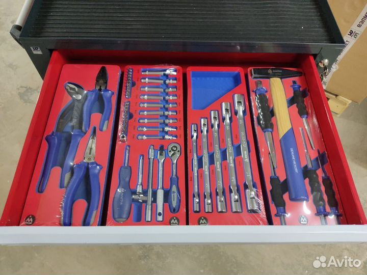 Тележка инструментальная тзи-5Pro, 5 полок, цвет к