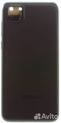 Задняя крышка для Honor 9S/Y5p Черная (со стеклом