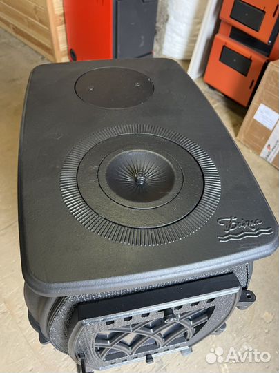 Печь камин чугунная бахта