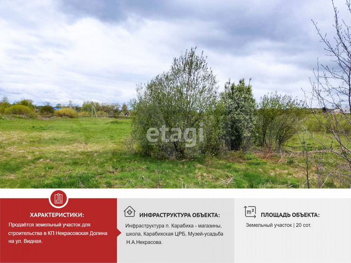 Участок 20 сот. (СНТ, ДНП)