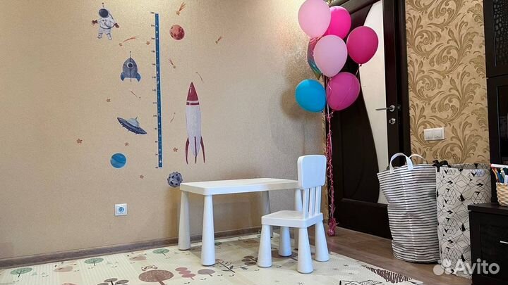 Детский стол и стул IKEA mammut