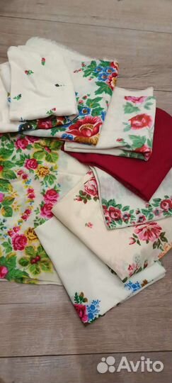 Павлопосадские платки СССР