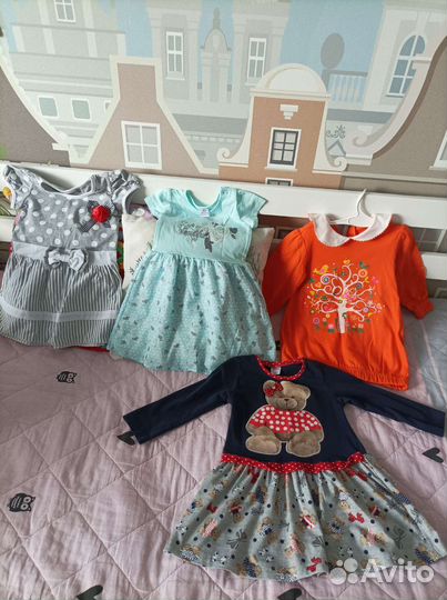 Вещи пакетом на девочку 92-98