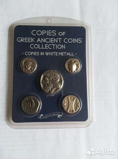 Набор монет из Греции