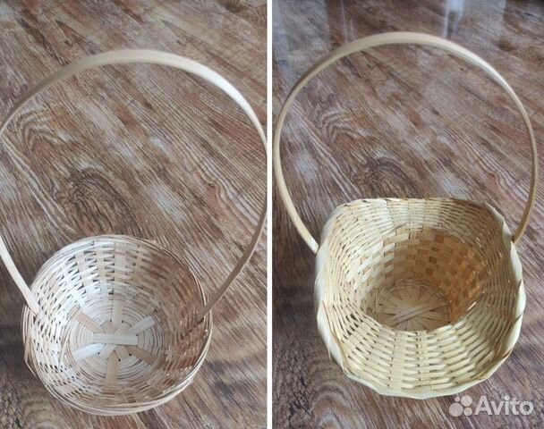 Корзины плетёные