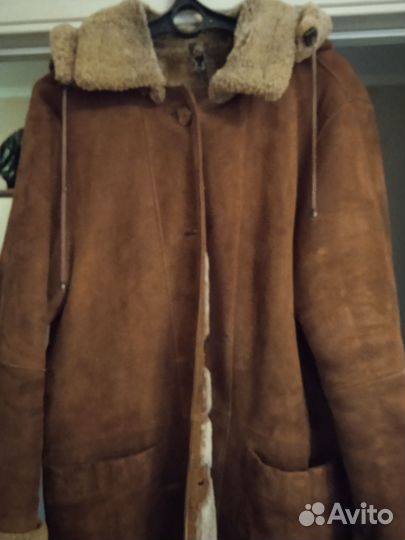 Дубленка натуральная женская 50 размер