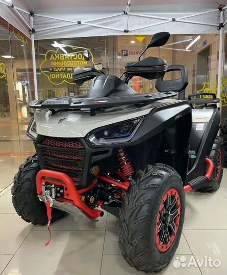 Квадроцикл Segway Snarler AT6 L CVTech black