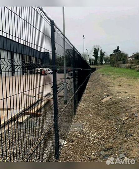 Забор сетка 3д