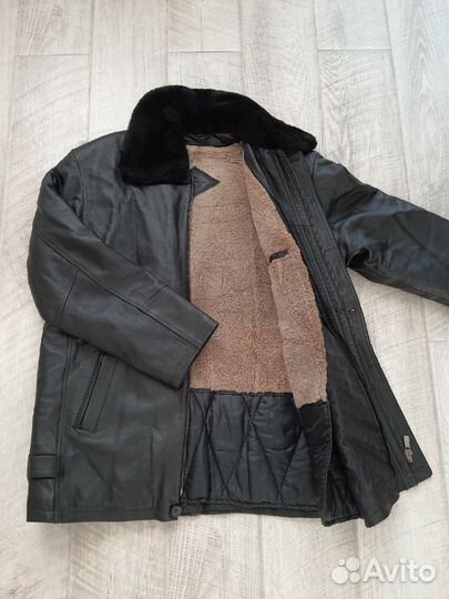 Продам мужскую куртку из натуральной кожи