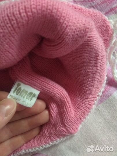 Зимний комплект (шапка, шарф)