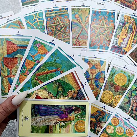 Карты таро мистика витражей