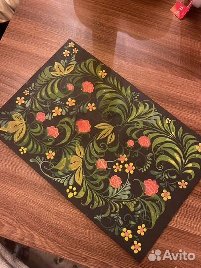 Доска хохлома