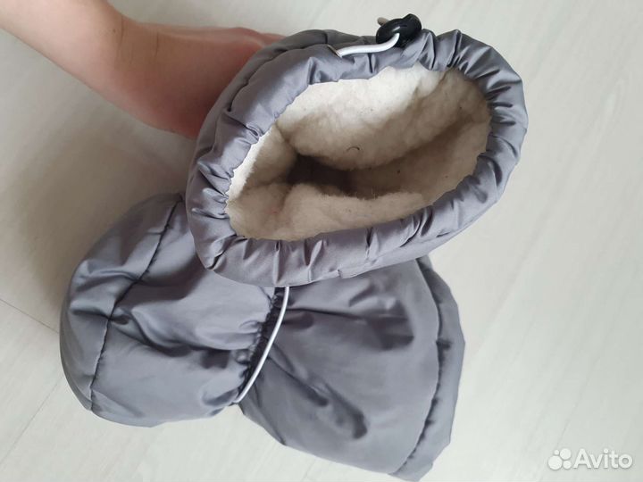 Пинетки детские зимние