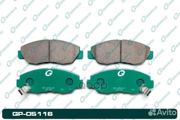 Колодки тормозные G-brake GP-05116/PF-8484-C