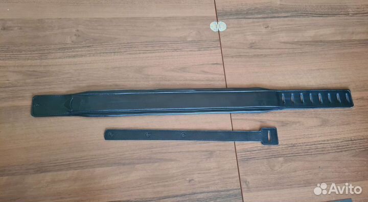 Ремень для гитары из натуральной кожи