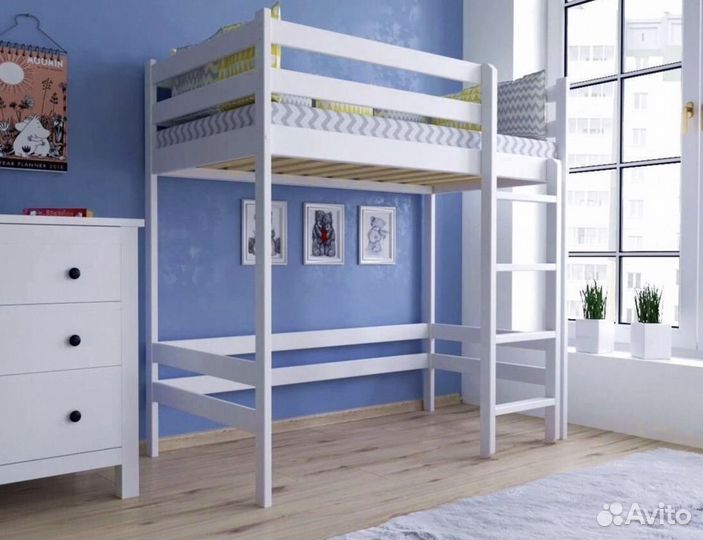 Детская кровать чердак