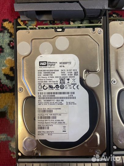 Серверные диски Sas hitachi,wd