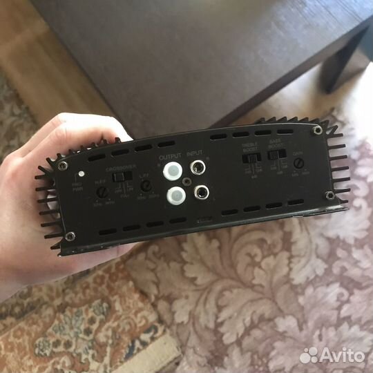 Усилитель AMP Mass 2.100 и Мафон Prology CMX-165