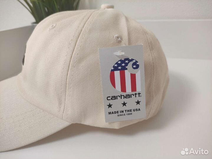 Кепка Carhartt бежевая новая