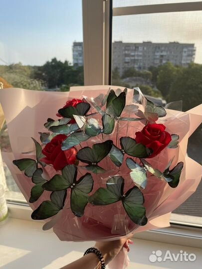 Букет из бабочек