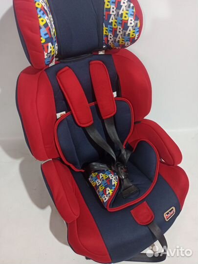 Автокресло 9-36кг. Изофикс/ремень
