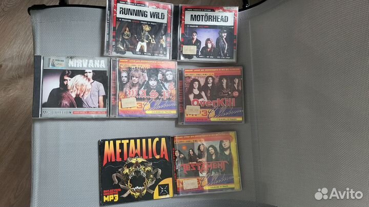 Диски с рок музыкой CD mp3