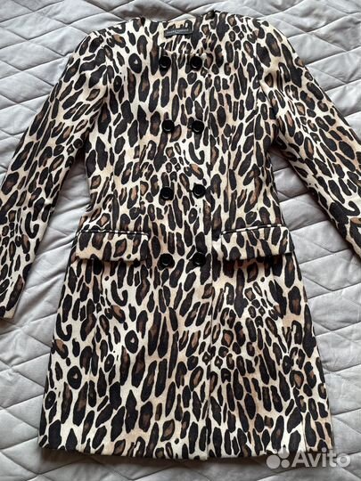 Леопардовое пальто Италия