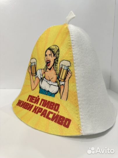 Банная шапка