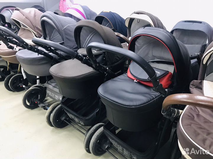 Детская коляска премиум класса с пробегом