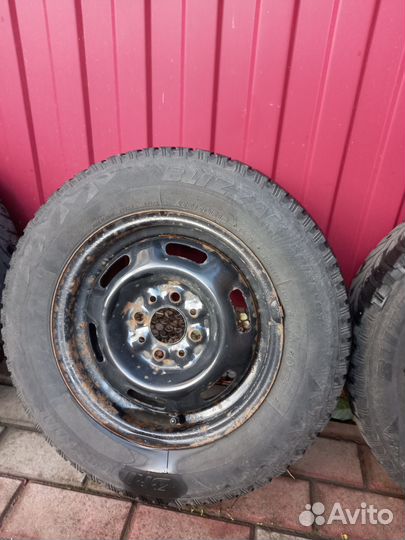 Зимние колёса на ваз
