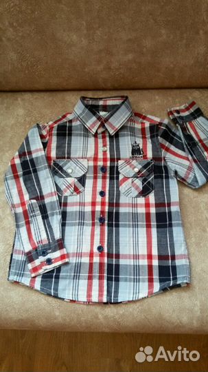 Рубашка на мальчика