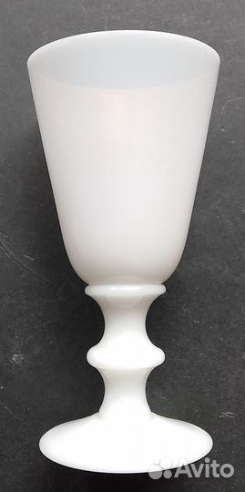 Рюмка водочная, молочное стекло, Мальцов, царизм