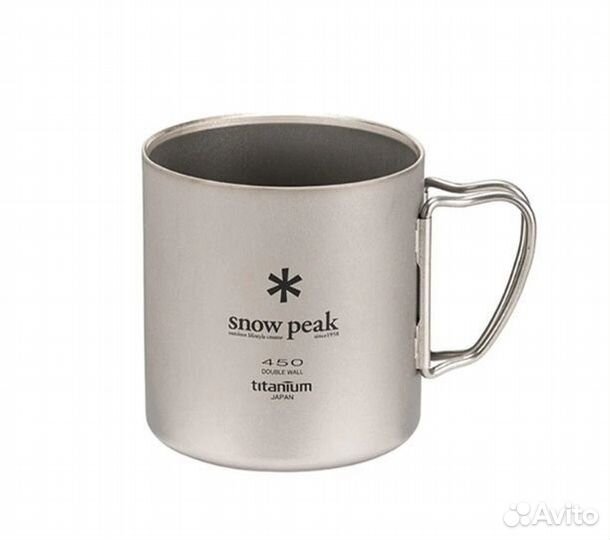 Кружка Snow Peak Titanium Double MG-153 450 мл