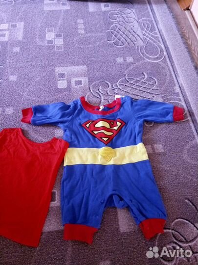 Костюм супермена новогодний