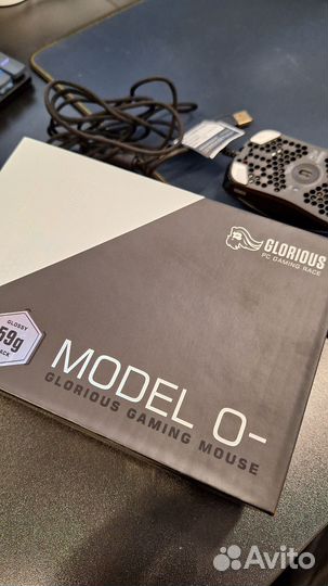 Игровая мышь glorious o- glossy black