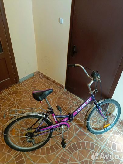 Велосипед со складной рамой 