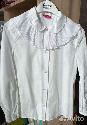 Рубашка школьная для девочки, 146 см