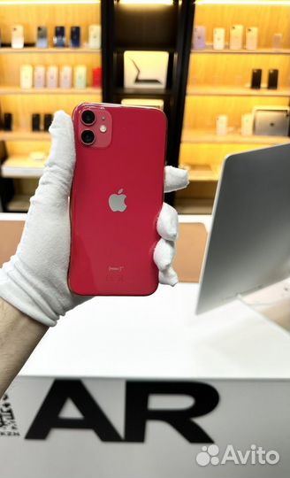 iPhone 11 64Gb Red (гарантия,рассрочка,sim+esim)
