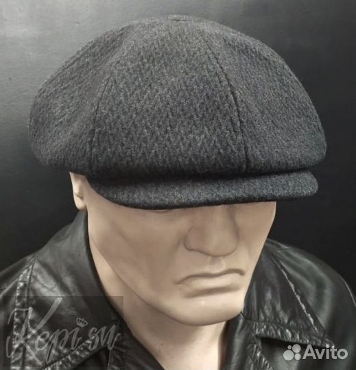 Кепка американка восьмиклинка шерстяная шапка