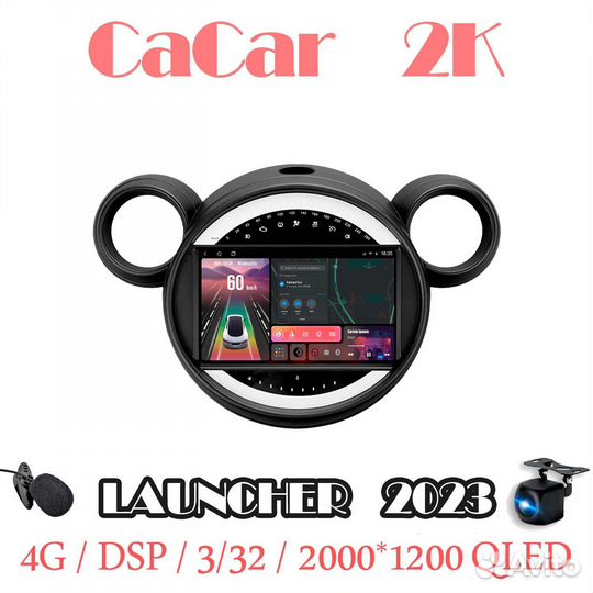 Магнитола 2К на андроиде Mini Cooper 2010-2016 (4