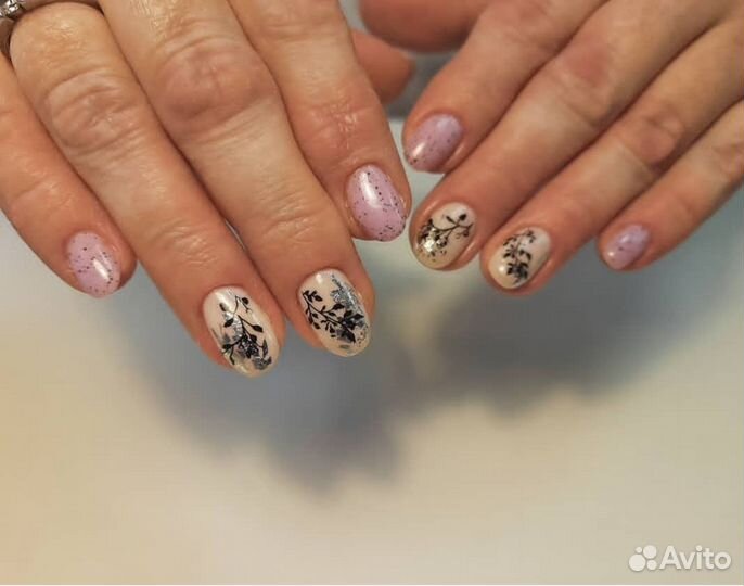 Маникюр с покрытием гель лак