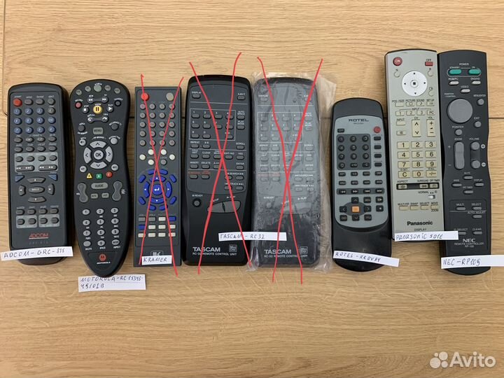 Пульты для телевизоров, ресиверов и не только