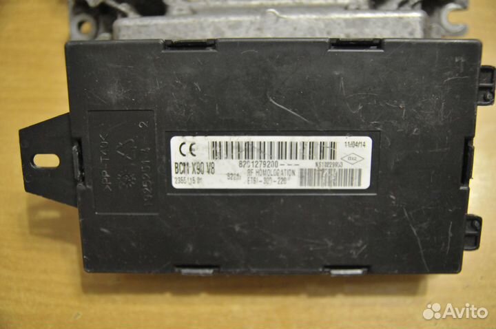 Комплект замка зажигания Renault Logan LS12 K7J710