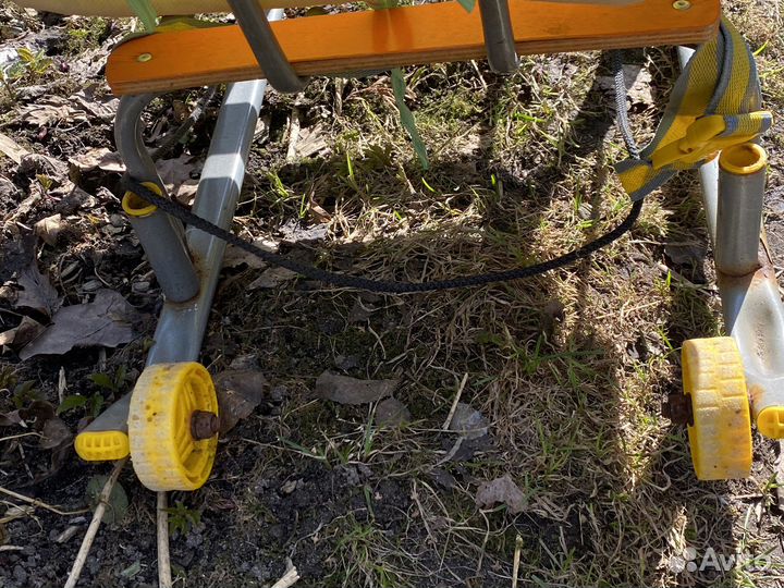 Санки с колесами