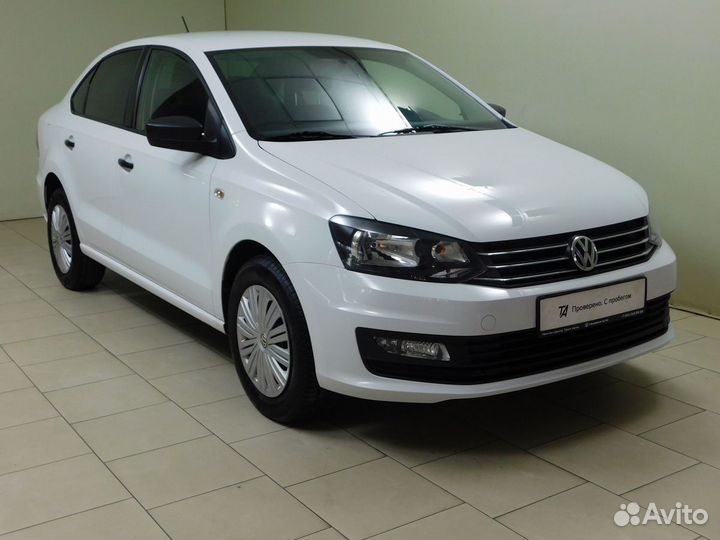 Volkswagen Polo 1.6 МТ, 2019, 70 000 км
