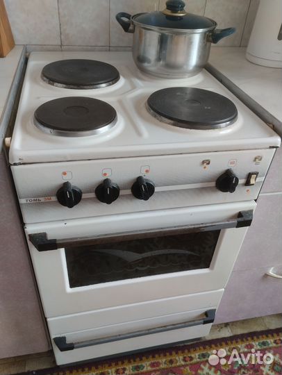 Плита электрическая бу с духовкой