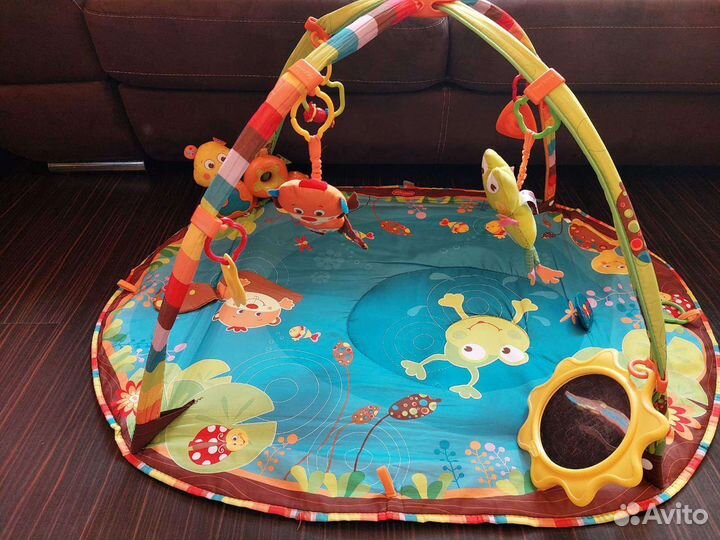 Развивающий коврик tiny love лесное озеро